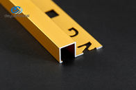Анодированные алюминиевые профили отделки края с пробитой отверстием толщиной 0.7-2mm