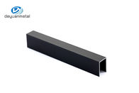 Алюминиевая подковообразная кафельная отделка 6063 для цвета черноты пола или отделки стен