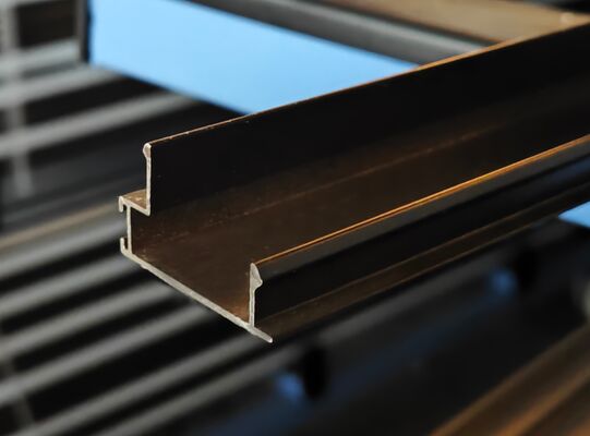 6063 Алюминиевые экструзионные профили для окон для дворов