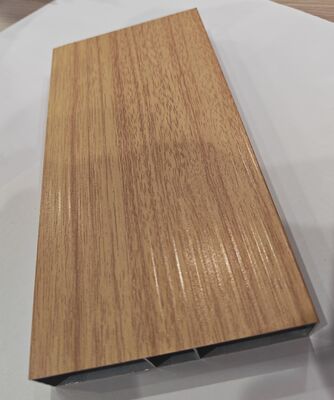 6063 Алюминиевые экструзионные профили с деревянным зерном OAK с текстурой