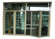 6063 алюминиевых сложенных профиля окна T5 с покрытым электрофорезным